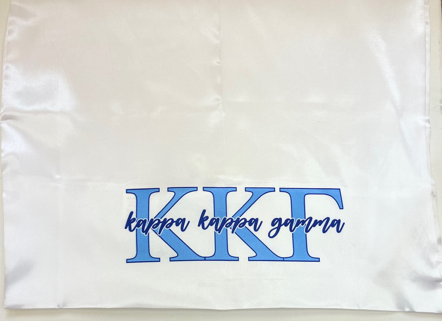Sorority Satin Standard Size Pillowcase