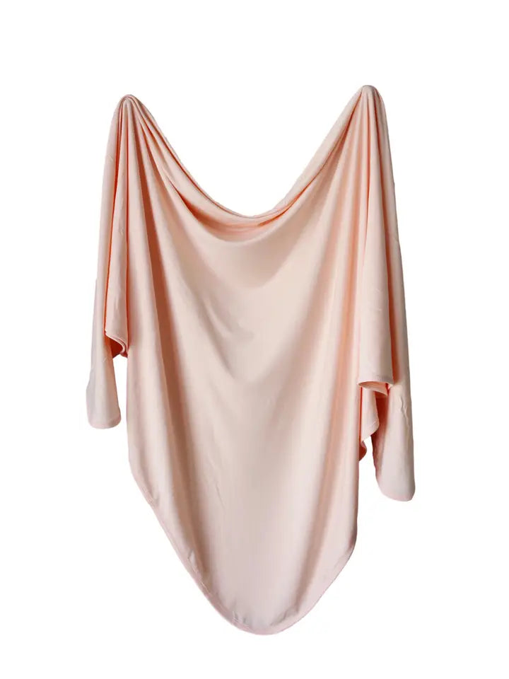 Blush Bamboo Swaddle Blanket