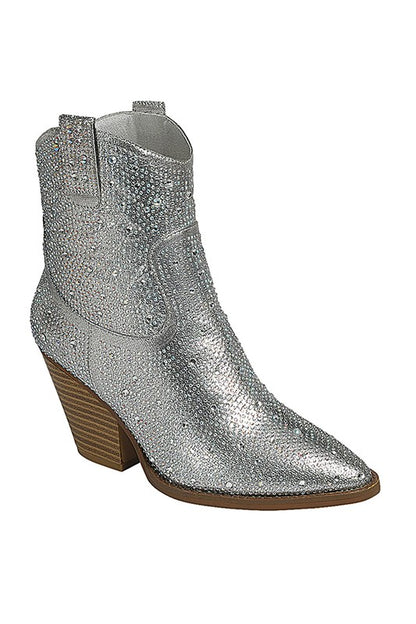 Rhinestone Western Boots