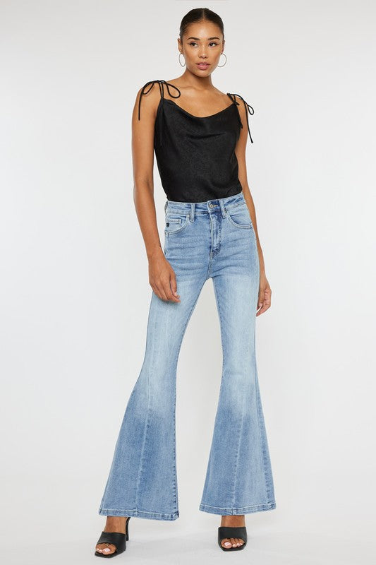 High Rise Super Flare Jeans