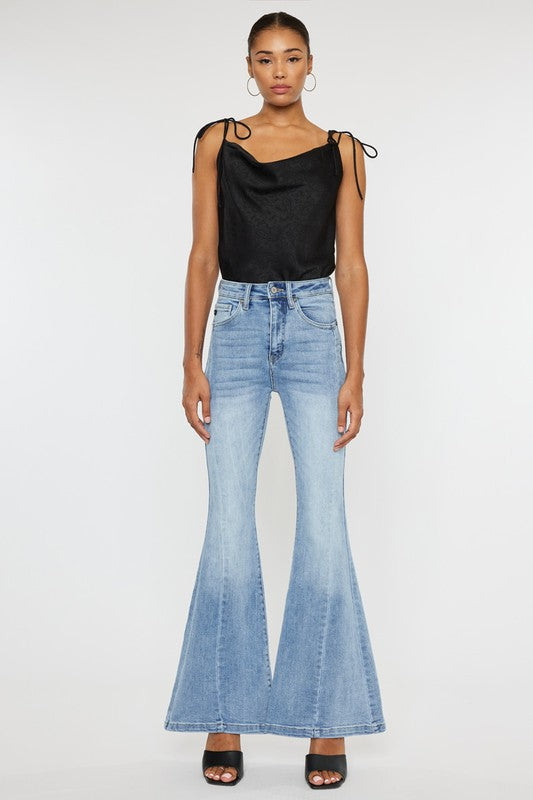 High Rise Super Flare Jeans