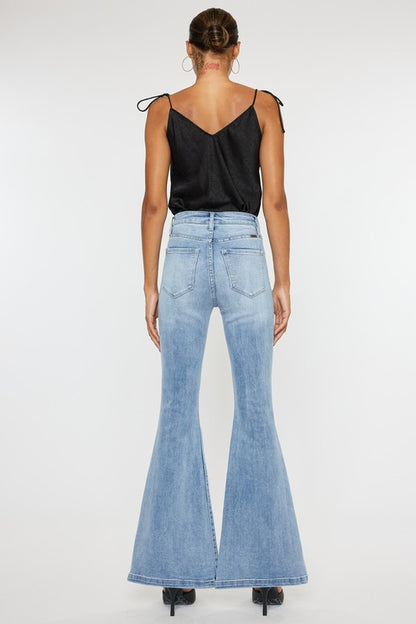 High Rise Super Flare Jeans