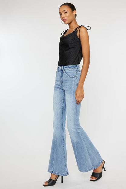 High Rise Super Flare Jeans