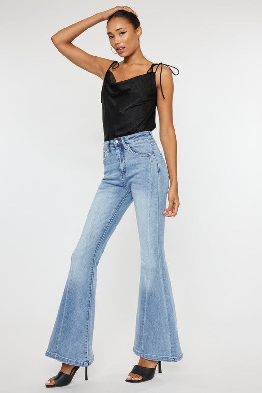 High Rise Super Flare Jeans