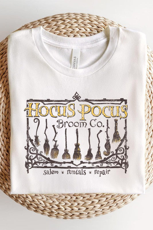 Hocus Pocus Broom Graphic T - Shirt