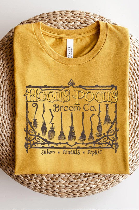 Hocus Pocus Broom Graphic T - Shirt