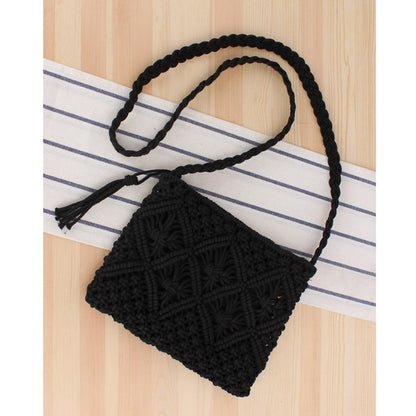 Woven Crossbody Bag