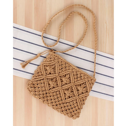 Woven Crossbody Bag