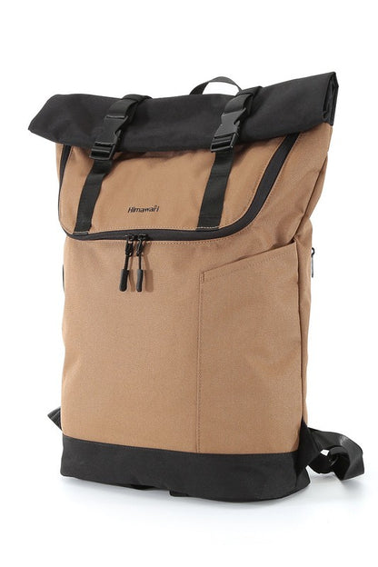 COURIER-INSPIRED URBAN BACKPACK-MOCHA