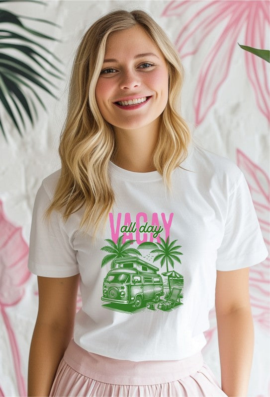 Vacay All Day Graphic Tee