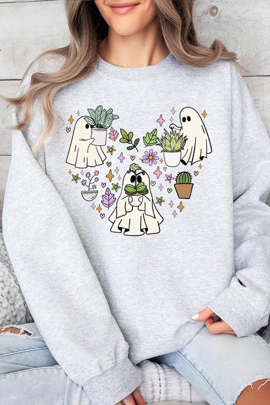 Ghost Plant Lover Graphic Sweatshirts