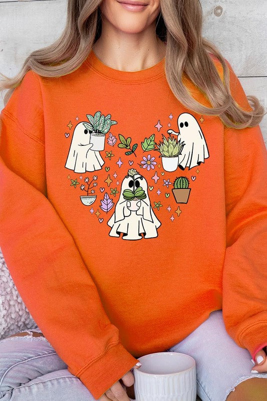 Ghost Plant Lover Graphic Sweatshirts