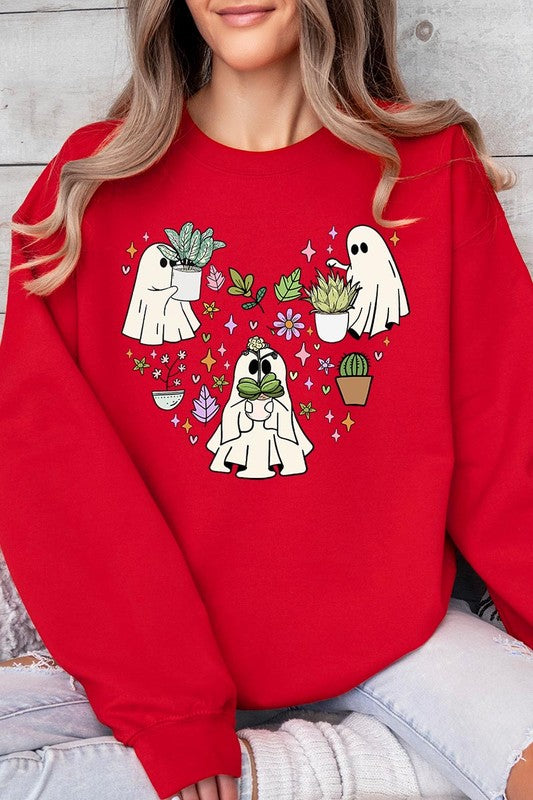 Ghost Plant Lover Graphic Sweatshirts