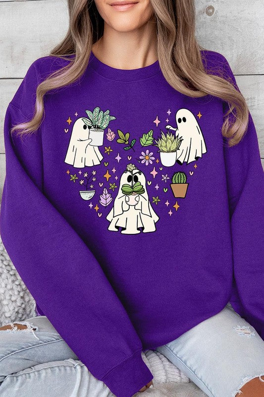 Ghost Plant Lover Graphic Sweatshirts