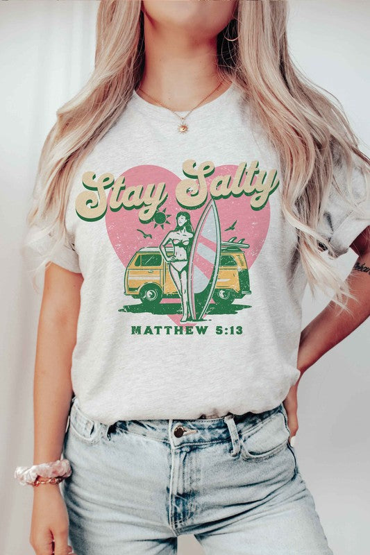 'Stay Salty' Graphic Tee