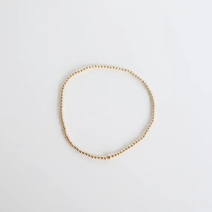 Gold Filled Beaded Bracelet