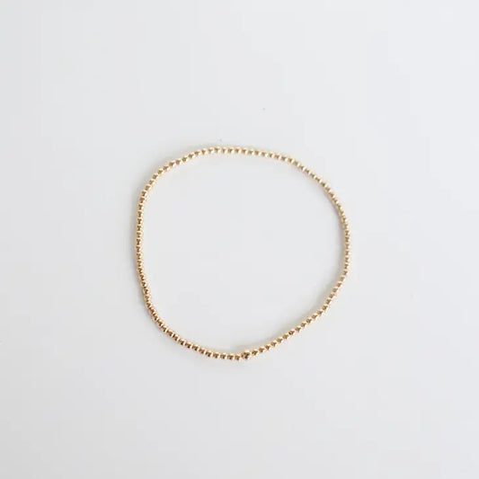 Gold Filled Beaded Bracelet