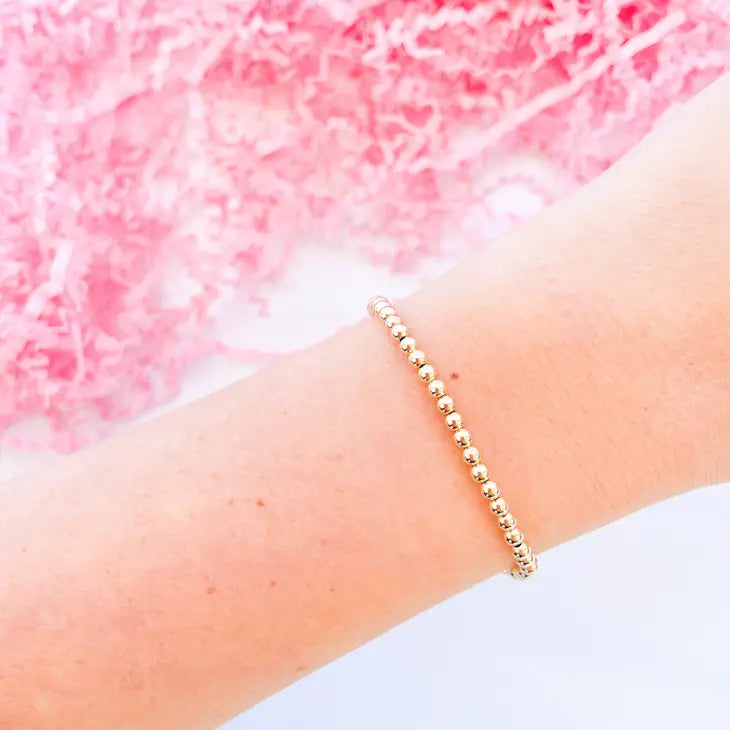 Gold Filled Beaded Bracelet