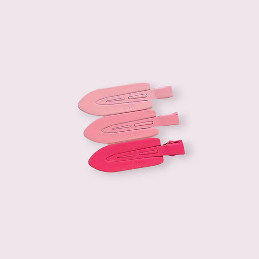 3 Piece Pink Hairclips
