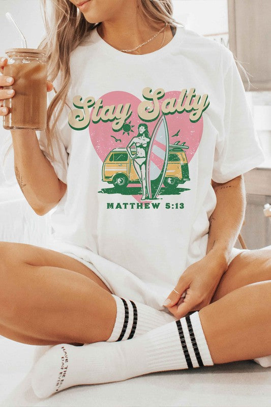 'Stay Salty' Graphic Tee