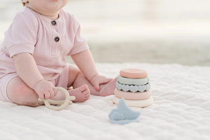 Classic Stacking Teething Ring Toy