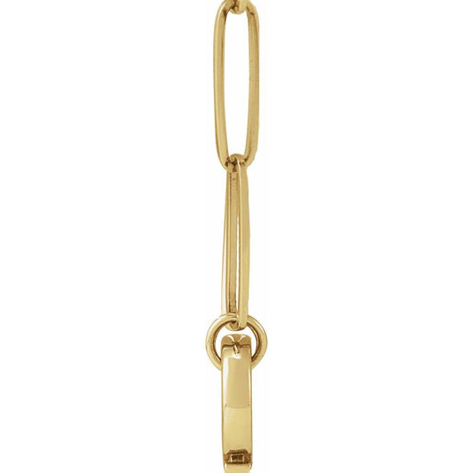 14K Yellow Charm Necklace