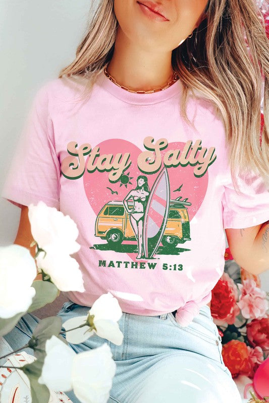 'Stay Salty' Graphic Tee