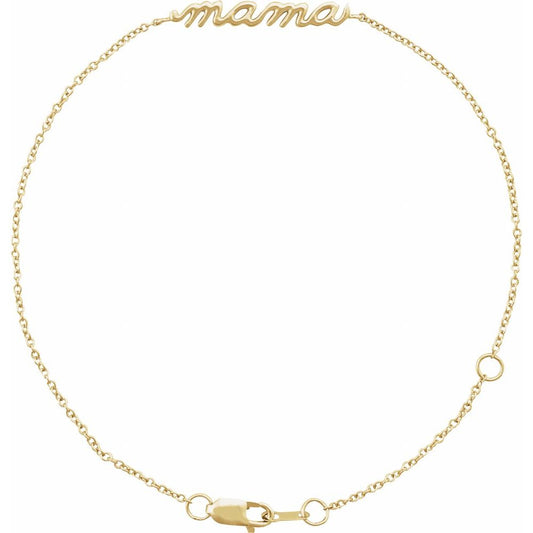 Mama 6 1/2-7 1/2" Bracelet