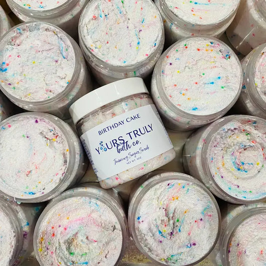 Birthday Cake Foaming Sugar Scrub