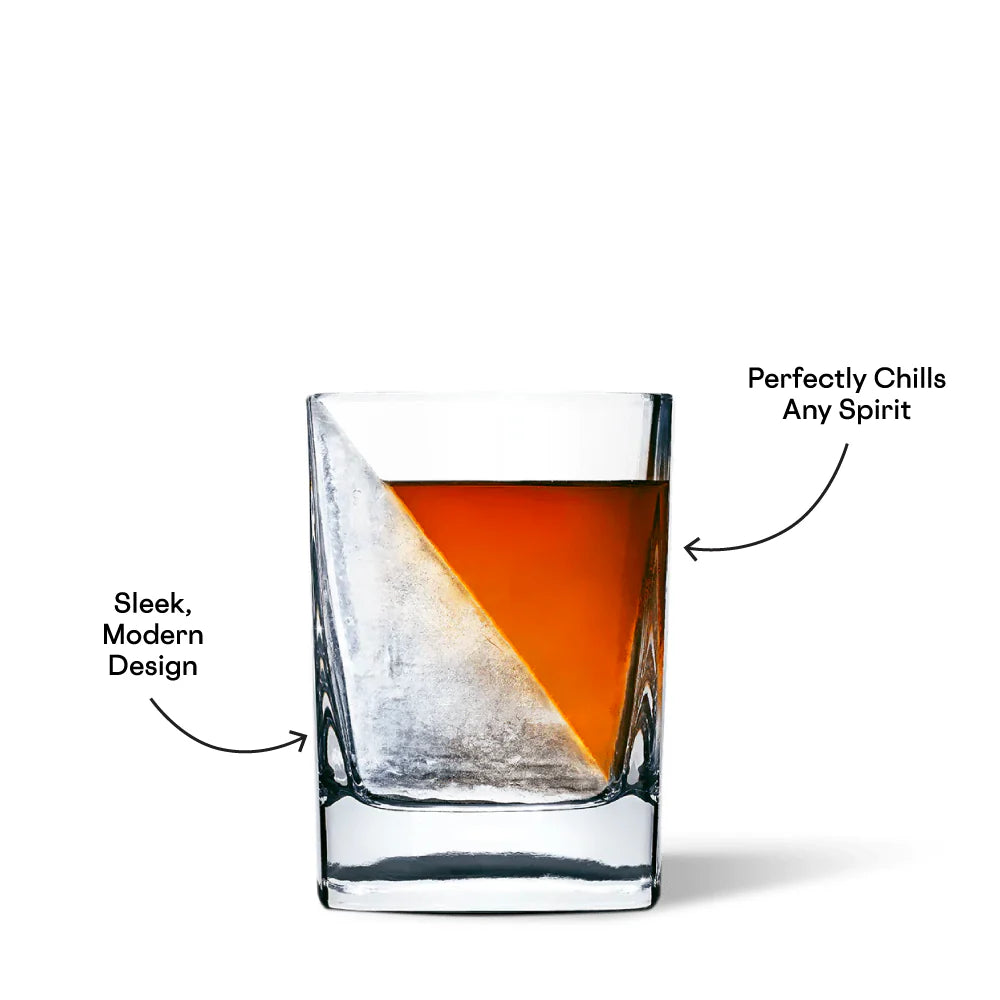 Corkcicle Whiskey Wedge Glass