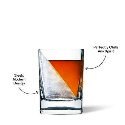 Corkcicle Whiskey Wedge Glass