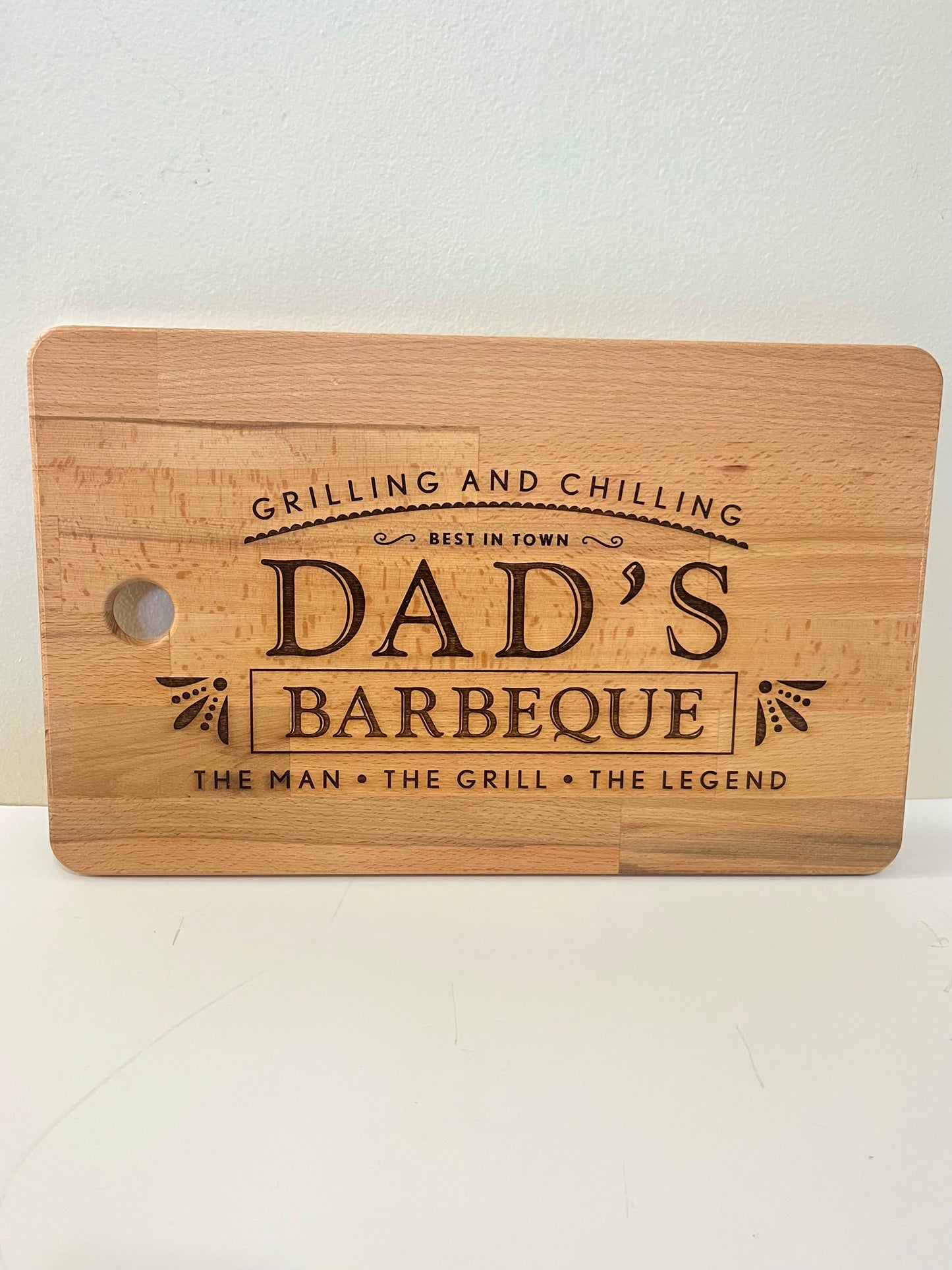 "Dad's Barbeque" Cutting Board