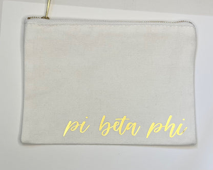 Sorority Cosmetic Bag