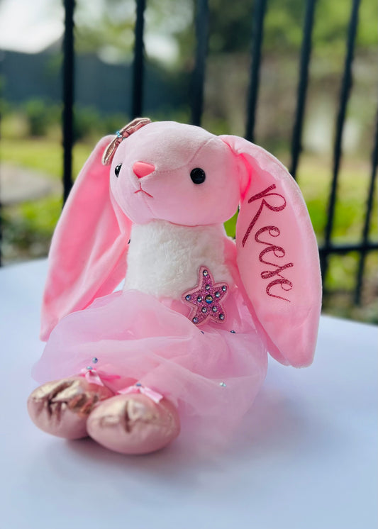 Personalized Ballerina Bunny Doll