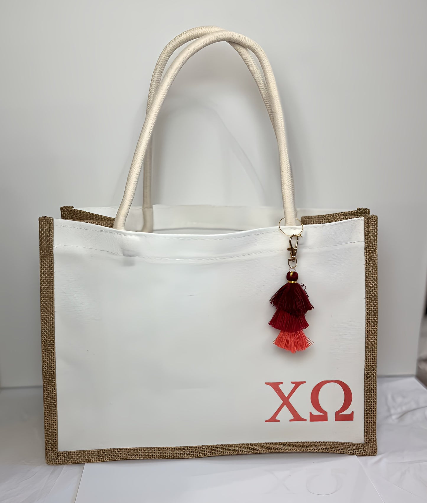 Sorority Large Canvas Tote Bag