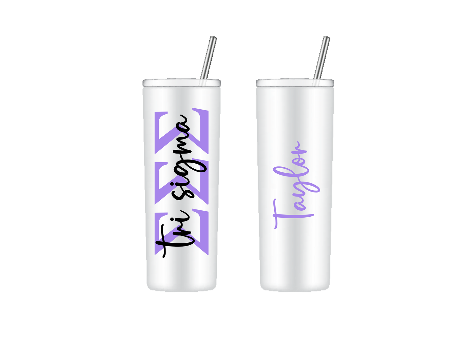 Sorority Tumbler - Cursive Edition