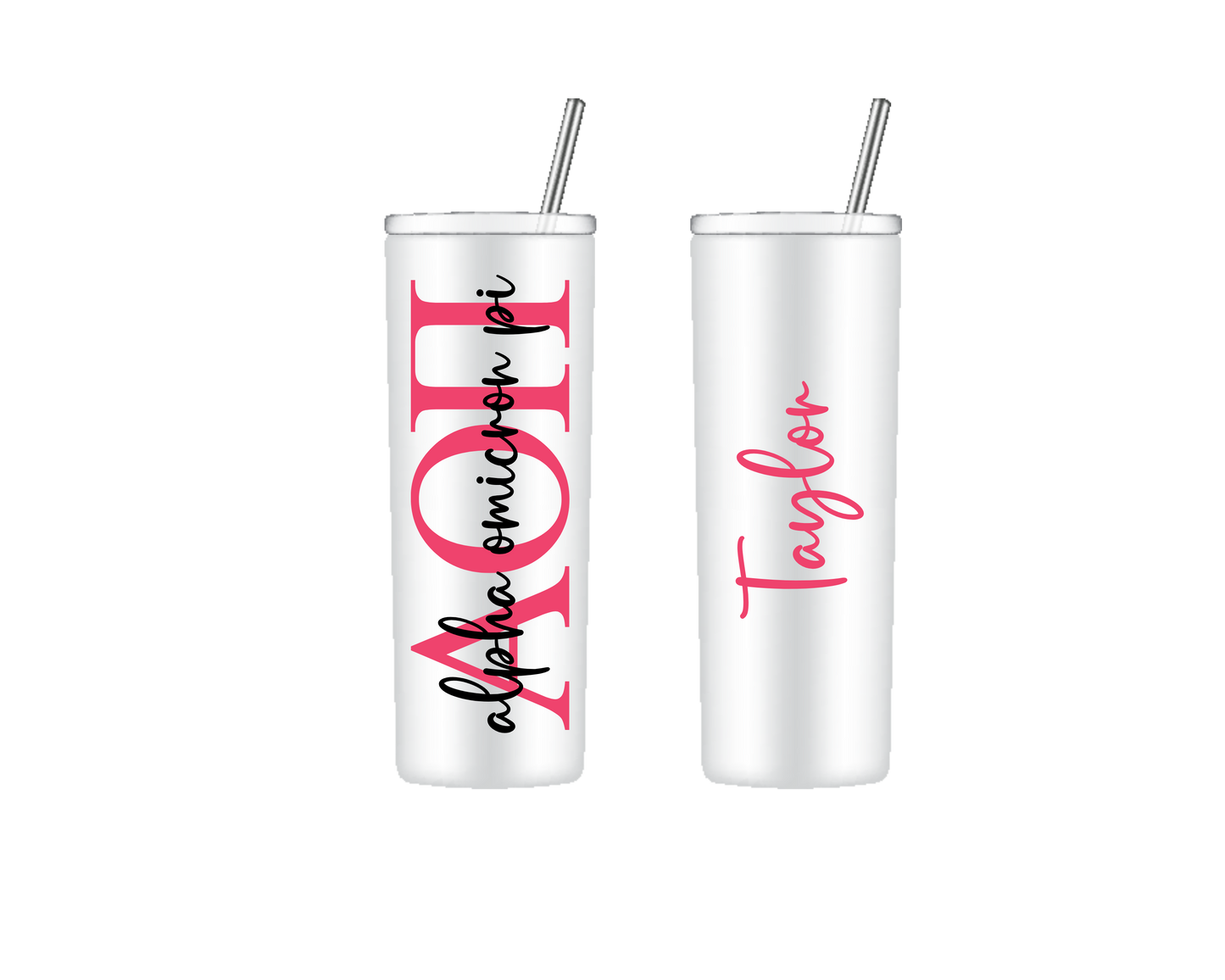 Sorority Tumbler - Cursive Edition