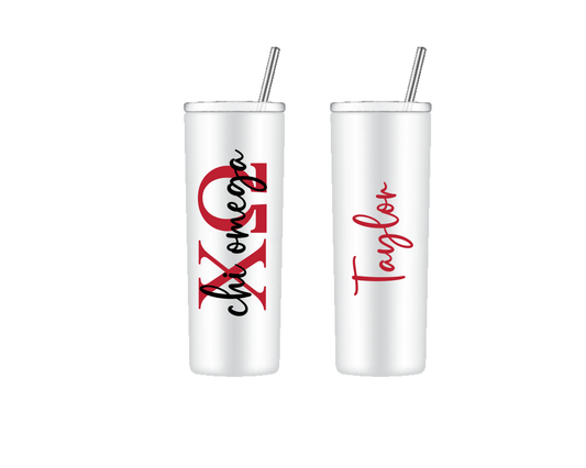 Sorority Tumbler - Cursive Edition