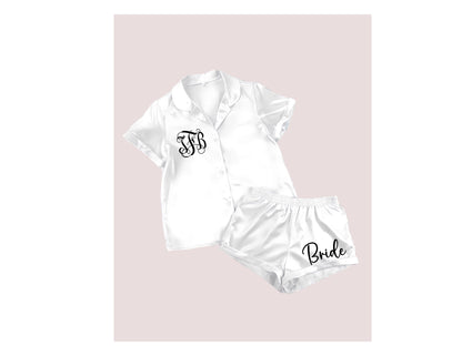 Custom Pajama Short Set