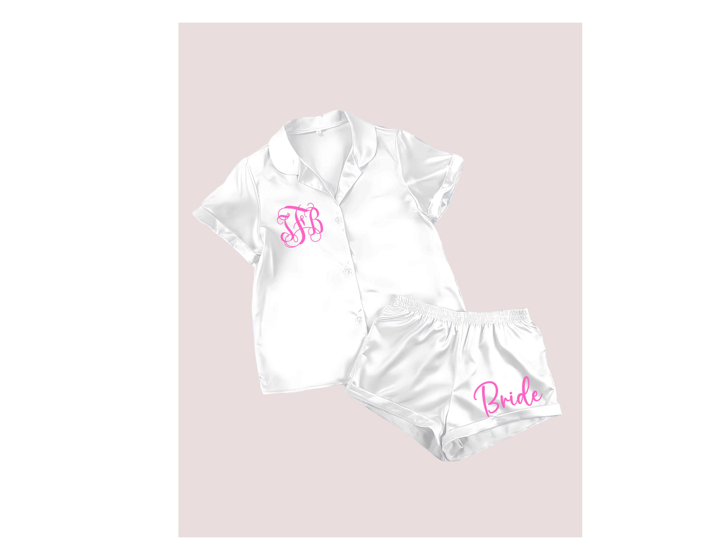 Custom Pajama Short Set