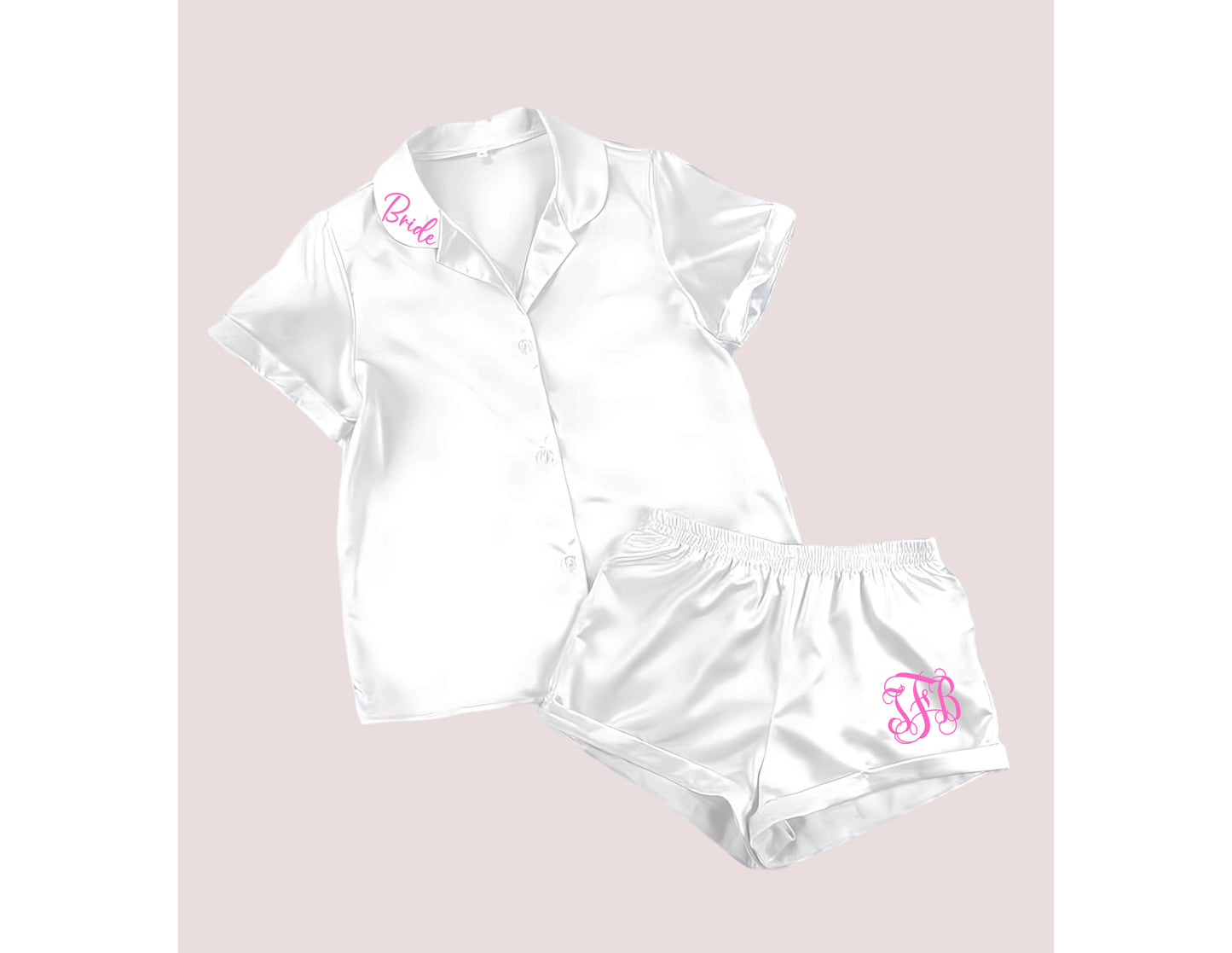 Custom Pajama Short Set