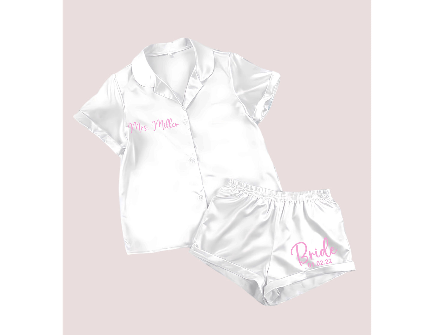 Custom Pajama Short Set