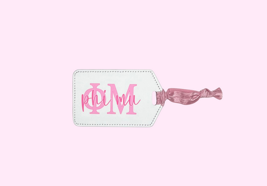 Sorority Luggage Tags