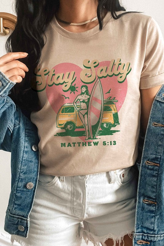 'Stay Salty' Graphic Tee