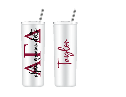 Sorority Tumbler - Cursive Edition