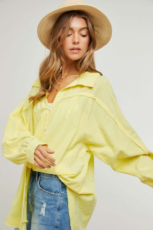 Button Down Relaxed Shirt