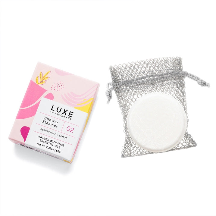 Luxe Peppermint and Lemon Shower Steamer