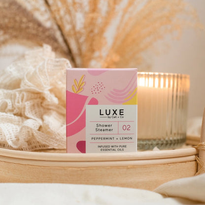 Luxe Peppermint and Lemon Shower Steamer