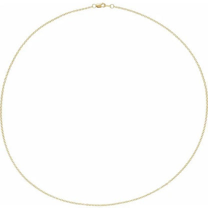 14K Yellow Gold-Filled 1.5 mm Cable Chain Necklace
