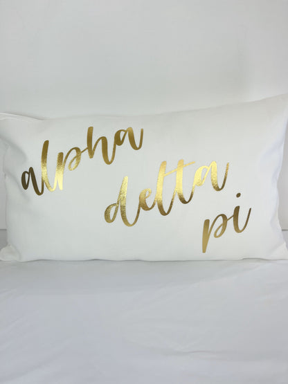 Sorority Decorative Throw Pillowcase